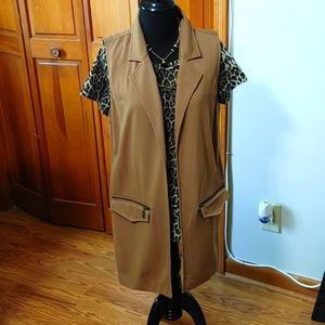 Chico camel color vest